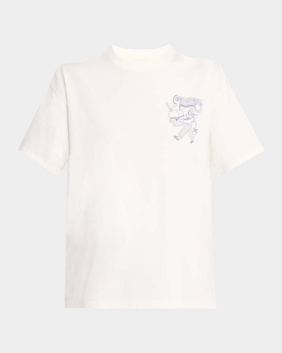 Gelati Girl Crewneck Boyfriend Tee